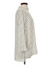 H&M Polka Dots Ivory 3/4 Sleeve Blouse Size 10 - photo 4