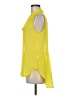 Sugarmint 100% Polyester Yellow Sleeveless Blouse Size M - photo 5