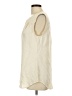 Ella Moss Ivory Sleeveless Blouse Size L - photo 5
