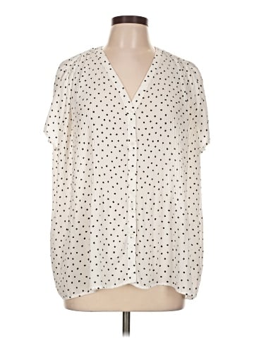 Pleione Short Sleeve Blouse (view 1)