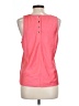 J.Crew Orange Sleeveless Top Size L - photo 2