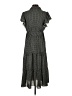 Max Studio 100% Polyester Checkered-gingham Black Casual Dress Size S - photo 2