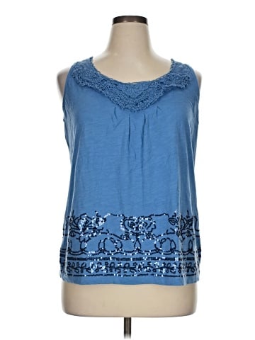 Jones New York Signature Sleeveless Blouse (view 1)