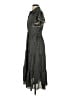 Max Studio 100% Polyester Checkered-gingham Black Casual Dress Size S - photo 5