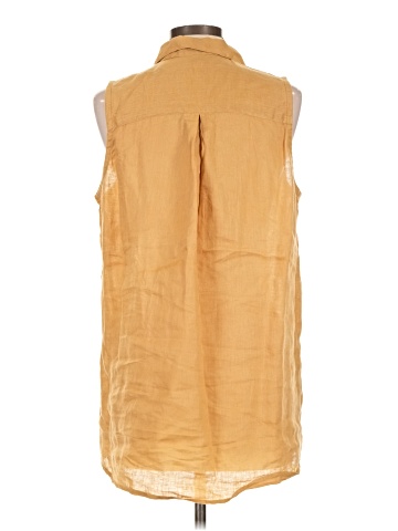 Garnet Hill Sleeveless Button-Down Shirt (view 2)