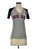 Nike 100% Polyester Gray Short Sleeve T-Shirt Size S - photo 1