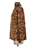 Brooke Shields Timeless Animal Print Brown Long Sleeve Turtleneck Size S - photo 5