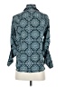MICHAEL Michael Kors 100% Polyester Teal 3/4 Sleeve Blouse Size S - photo 2