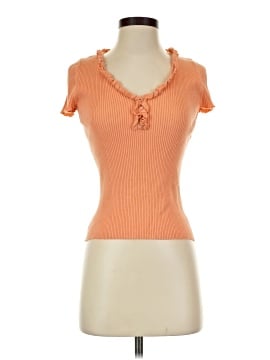 August Silk Short Sleeve Top