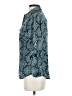MICHAEL Michael Kors 100% Polyester Teal 3/4 Sleeve Blouse Size S - photo 5