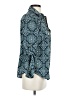 MICHAEL Michael Kors 100% Polyester Teal 3/4 Sleeve Blouse Size S - photo 4