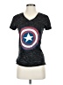 Marvel Black Short Sleeve T-Shirt Size S - photo 1