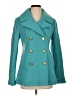 J.Crew Teal Wool Coat Size 4 - photo 1