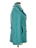 J.Crew Teal Wool Coat Size 4 - photo 4