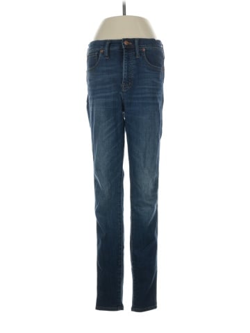 Madewell Tall 10" High-Rise Skinny Jeans in Danny Wash: TENCEL&trade; Denim Edition (view 1)