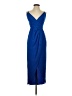 David's Bridal 100% Polyester Blue Cocktail Dress Size 2 - photo 1