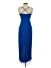 David's Bridal 100% Polyester Blue Cocktail Dress Size 2 - photo 2