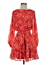 Flying Tomato 100% Polyester Paisley Red Casual Dress Size S - photo 1