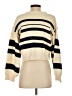 Papermoon Stripes Ivory Pullover Sweater Size S - photo 2