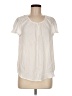 Catherine Malandrino 100% Polyester Ivory Short Sleeve Blouse Size M (petite) - photo 1