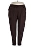 Cuddl Duds Solid Brown Casual Pants Size 2X - photo 1