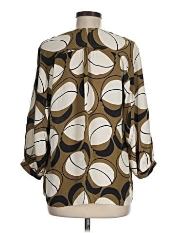 Diane von Furstenberg 3/4 Sleeve Silk Top (view 2)
