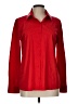 Unbranded Red Long Sleeve Button-Down Shirt Size L - photo 1