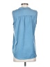 Vince Camuto Blue Sleeveless Blouse Size S - photo 2