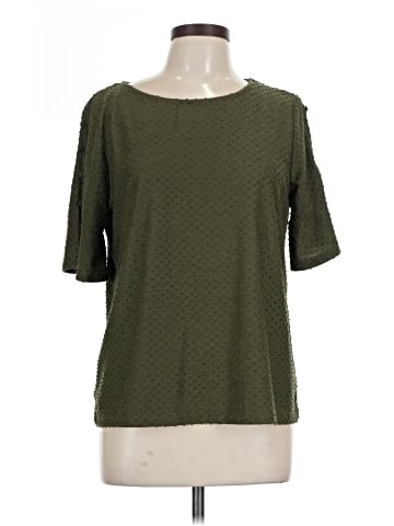Rose + Olive Short Sleeve Top (view 1)