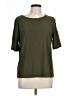 Rose + Olive Green Short Sleeve Top Size L - photo 1