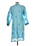 Unbranded Blue Casual Dress Size L (estimated) - photo 2