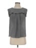 Ann Taylor LOFT 100% Polyester Gray Sleeveless Blouse Size S - photo 1