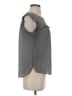 Ann Taylor LOFT 100% Polyester Gray Sleeveless Blouse Size S - photo 4