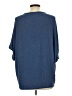 Michael Stars Blue Poncho Size Lg (2) - photo 2