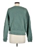 all in motion 100% Cotton Solid Green Pullover Sweater Size M - photo 2