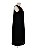 Chico's Solid Black Casual Dress Size M - photo 4