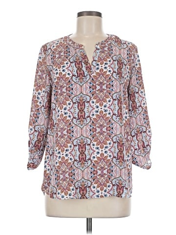 Pink Republic 3/4 Sleeve Blouse (view 1)