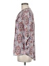 Pink Republic 100% Polyester Paisley Brown 3/4 Sleeve Blouse Size M - photo 5