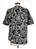 Unbranded 100% Polyester Black Short Sleeve Blouse Size L - photo 2
