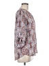 Pink Republic 100% Polyester Paisley Brown 3/4 Sleeve Blouse Size M - photo 4