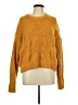 Madewell Solid Yellow Pullover Sweater Size L - photo 1