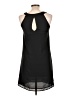 H&M 100% Polyester Solid Black Casual Dress Size 6 - photo 2