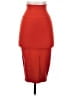 Bebe Solid Red Formal Skirt Size XXS - photo 1