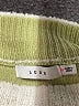 Lush Color Block Ivory Turtleneck Sweater Size M - photo 7