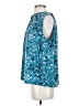 Croft & Barrow Blue Sleeveless Blouse Size S - photo 5
