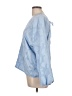 Koko + Mason Blue Long Sleeve Blouse Size L - photo 5