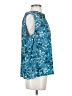 Croft & Barrow Blue Sleeveless Blouse Size S - photo 4