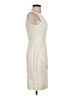 BCBGMAXAZRIA Solid Ivory Cocktail Dress Size 2 - photo 4