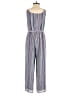DR2 100% Polyester Stripes Purple Jumpsuit Size XS - photo 2