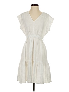 white boat neck dress A-Line/Princess Boat Neck Stretch Satin Cocktail Dresses Sleeveless Tea-Length Graduation Dress Pleated Little White Dresses, Ivory